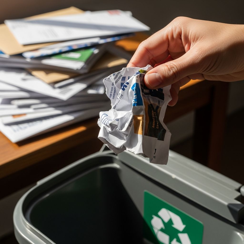 Reclaim your mailbox: Step-by-step guide to stopping junk mail, catalogs, credit offers, and charity solicitations permanently.
