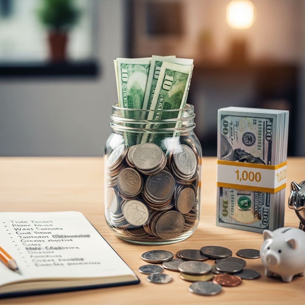 Unlock 6 proven step-by-step strategies to stash away $1,000 every month and build lasting financial security.