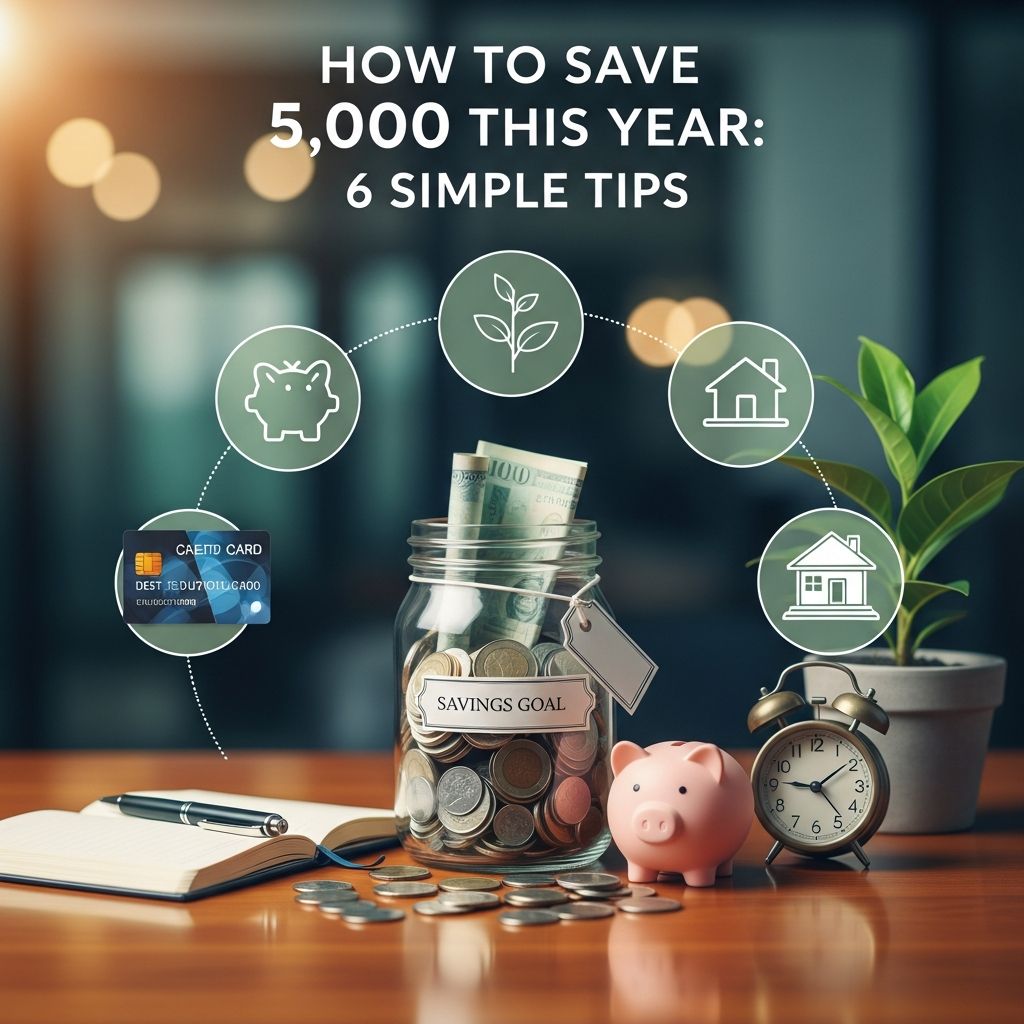 Discover practical, achievable strategies to save $5,000 in a year without extreme sacrifices or drastic lifestyle changes.