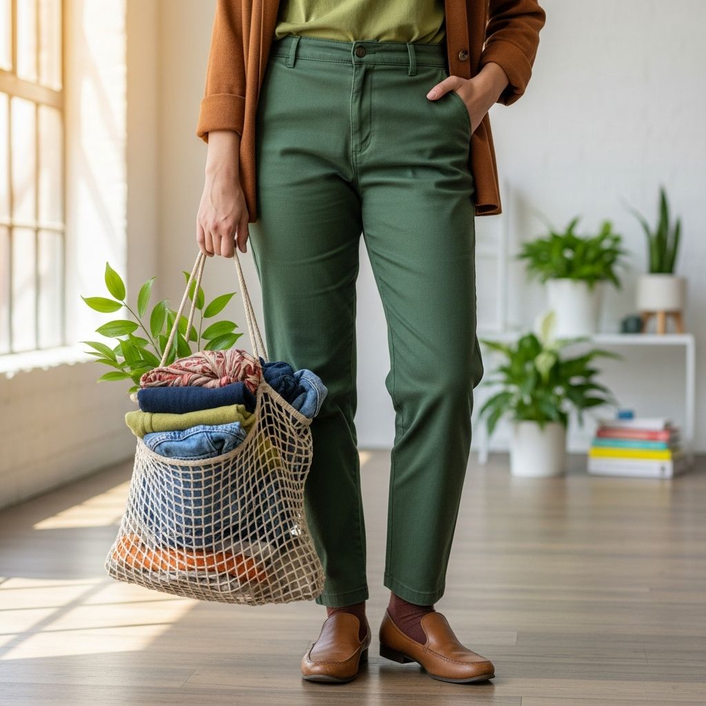 Discover practical ways to build an eco-friendly wardrobe without overspending, blending sustainability with smart budgeting.