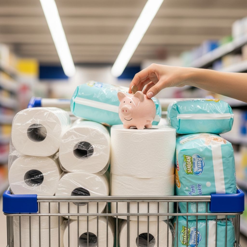 Discover effortless ways to slash costs on toilet paper and diapers using online deals, subscriptions, and smart shopping hacks that save time and money.