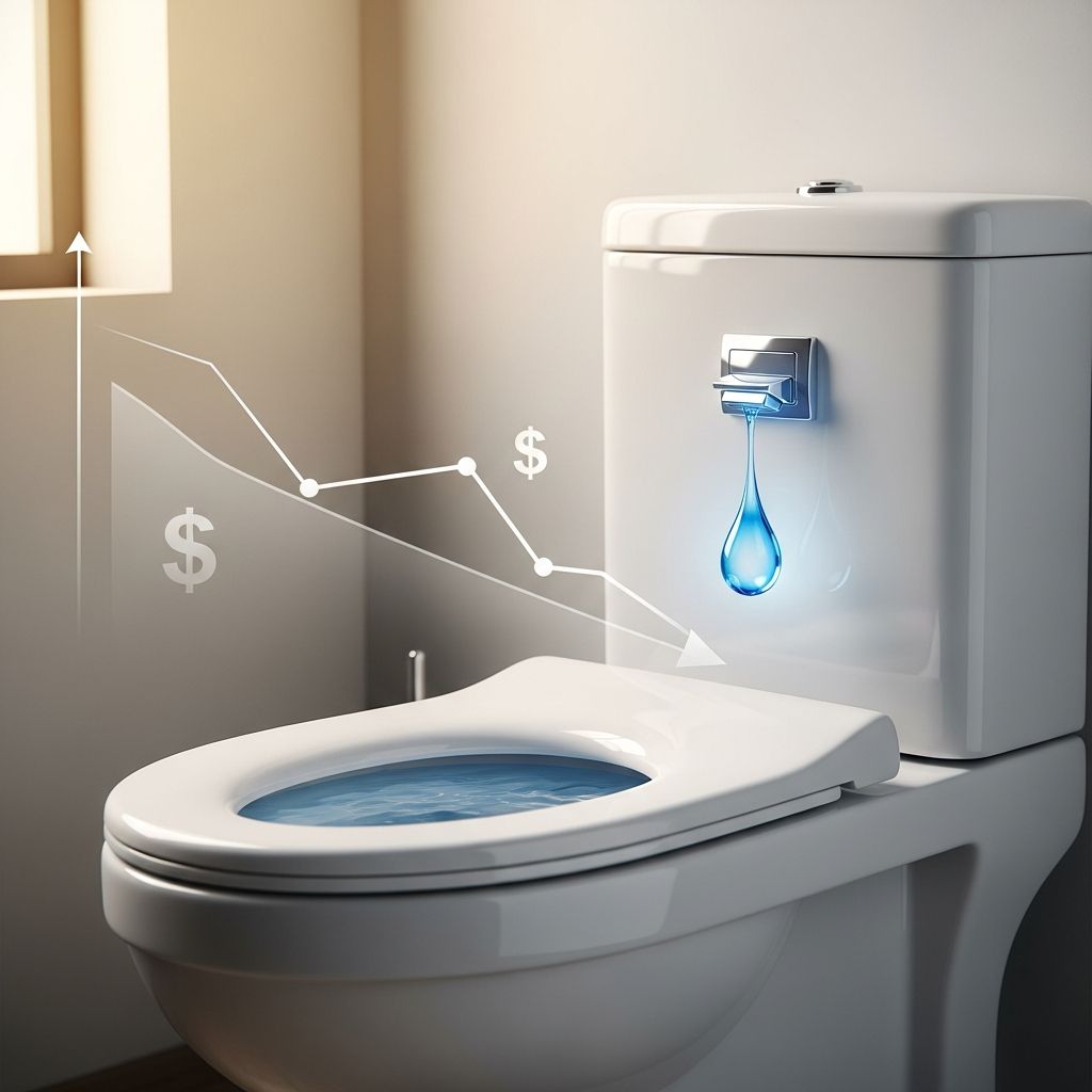 Discover simple, low-cost ways to cut toilet water use and save up to $125 annually on water and sewage bills effortlessly.