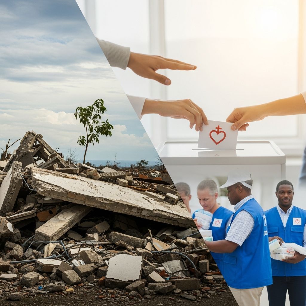 Smart tips to ensure your donations after disasters reach those in need, avoiding scams and ineffective organizations.