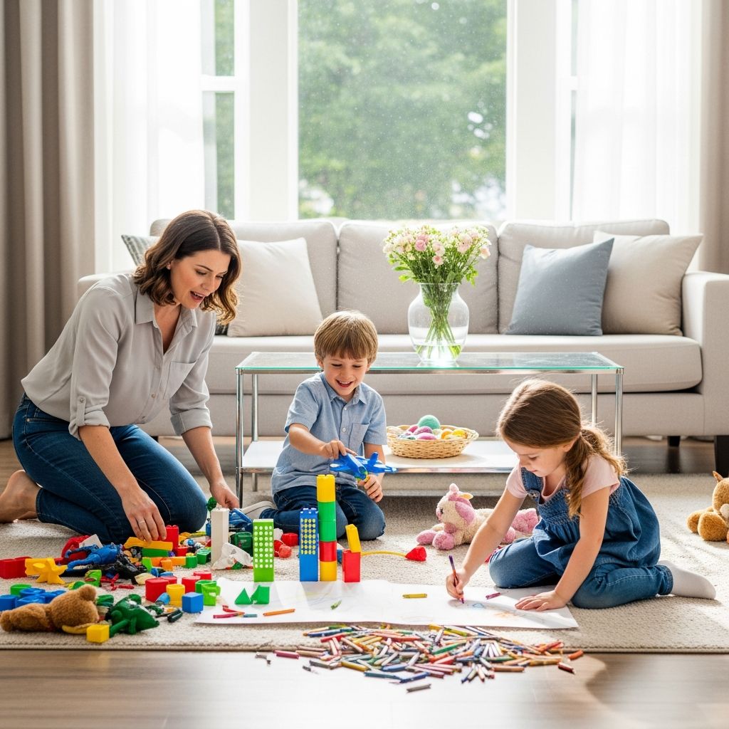 Kids create chaos, but you can still sell your home fast with smart strategies to hide the mess and impress buyers.