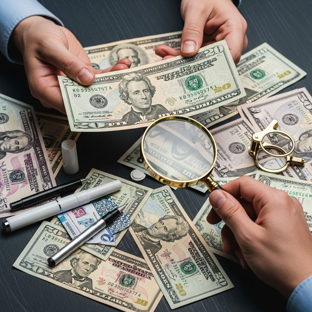 Master essential techniques to detect fake US bills and protect your business from counterfeit currency losses effectively.