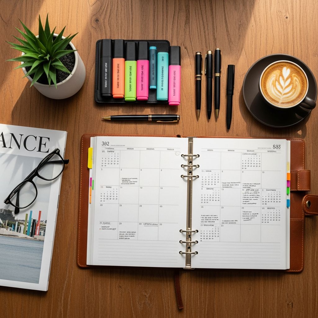 Design an intentional year by reviewing your past, setting clear goals, and organizing your money, time, and habits for success.