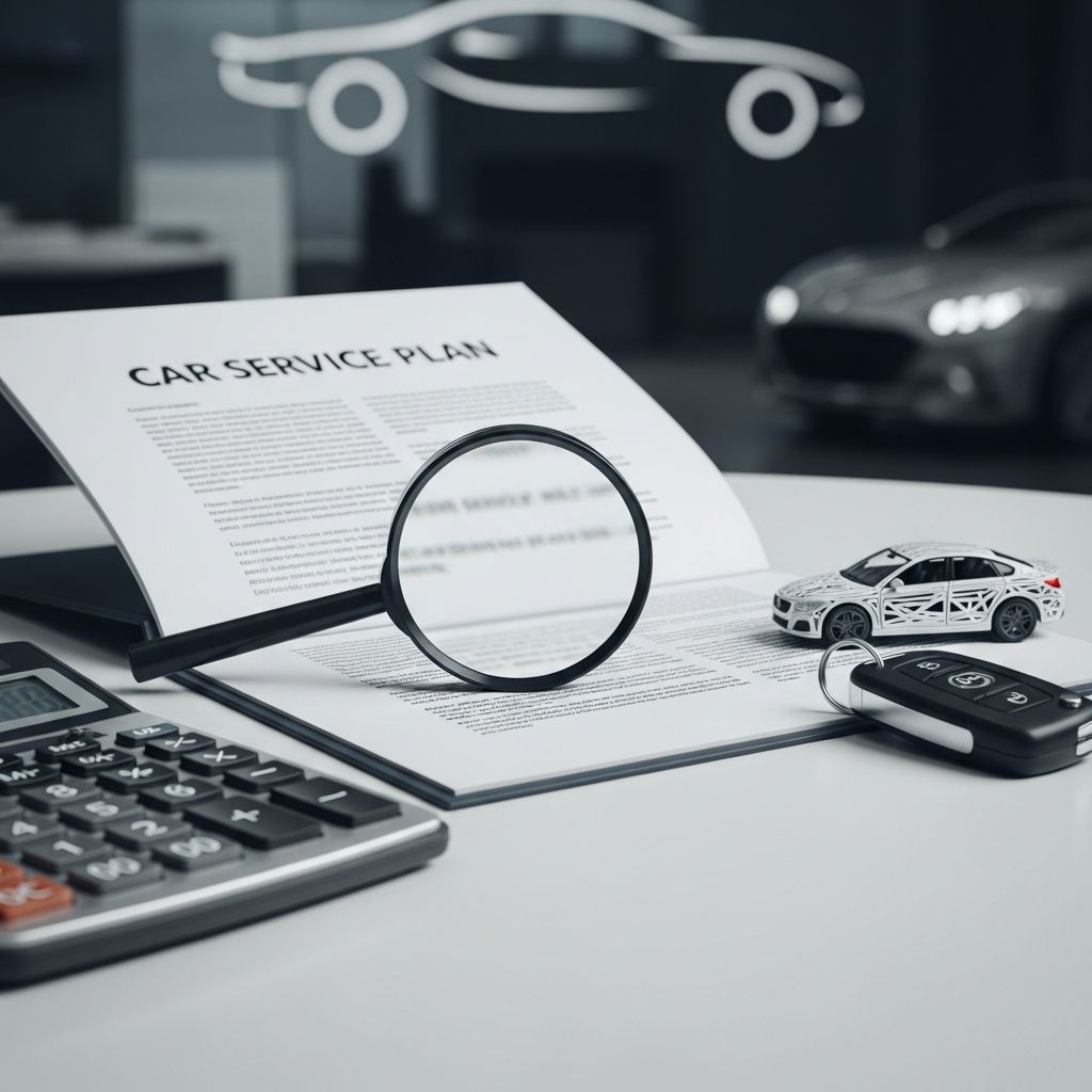 Evaluate car service plans by calculating costs, checking reliability data, and comparing coverage to avoid overpaying for unnecessary warranties.