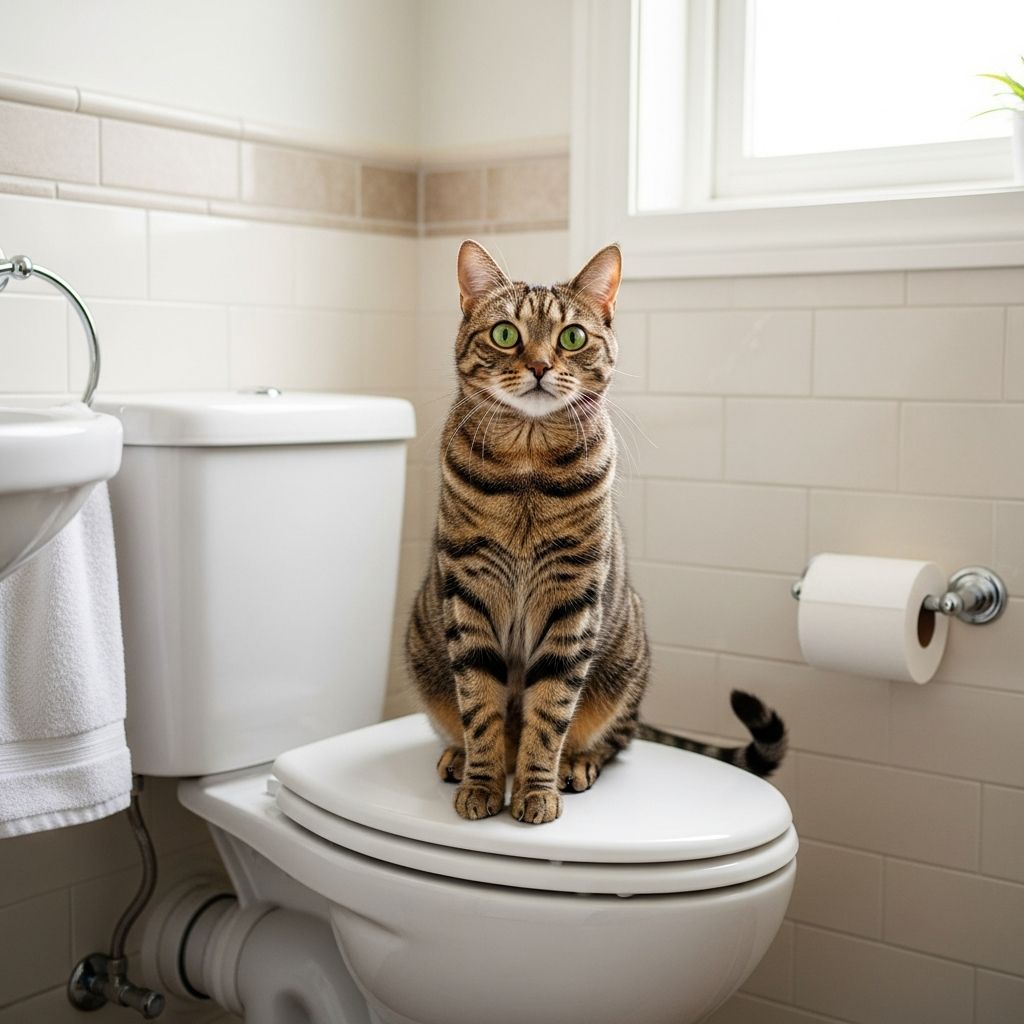 How to Toilet Train a Cat: Save $165 a Year Ditch the litter box forever and save thousands over your cat's lifetime with this DIY toilet training guide.