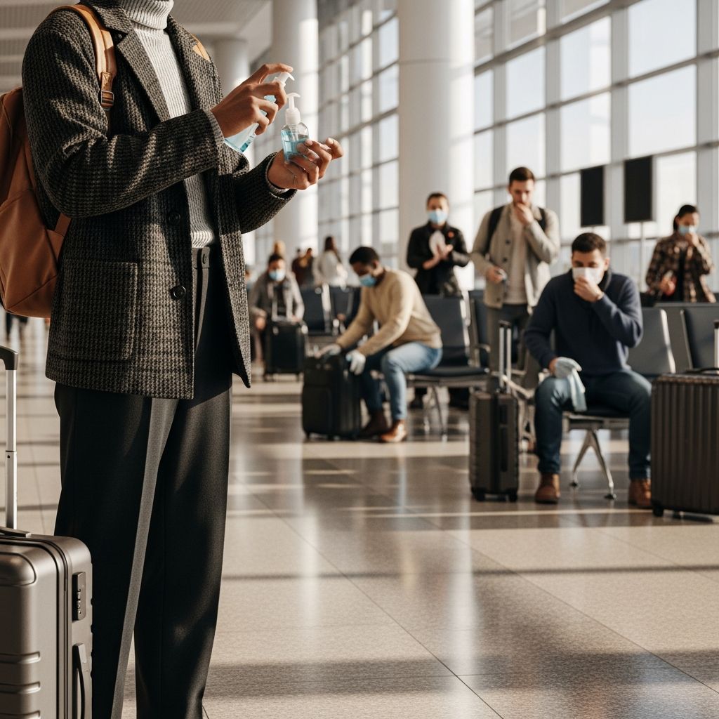 Expert tips to stay healthy and enjoy your holiday travels without falling ill from germs, stress, or fatigue.