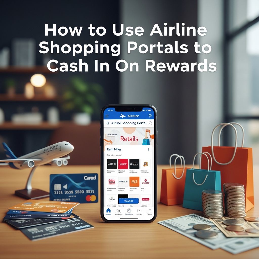 Unlock hundreds or thousands of free airline miles annually through everyday online shopping via dedicated portals—no flying required.