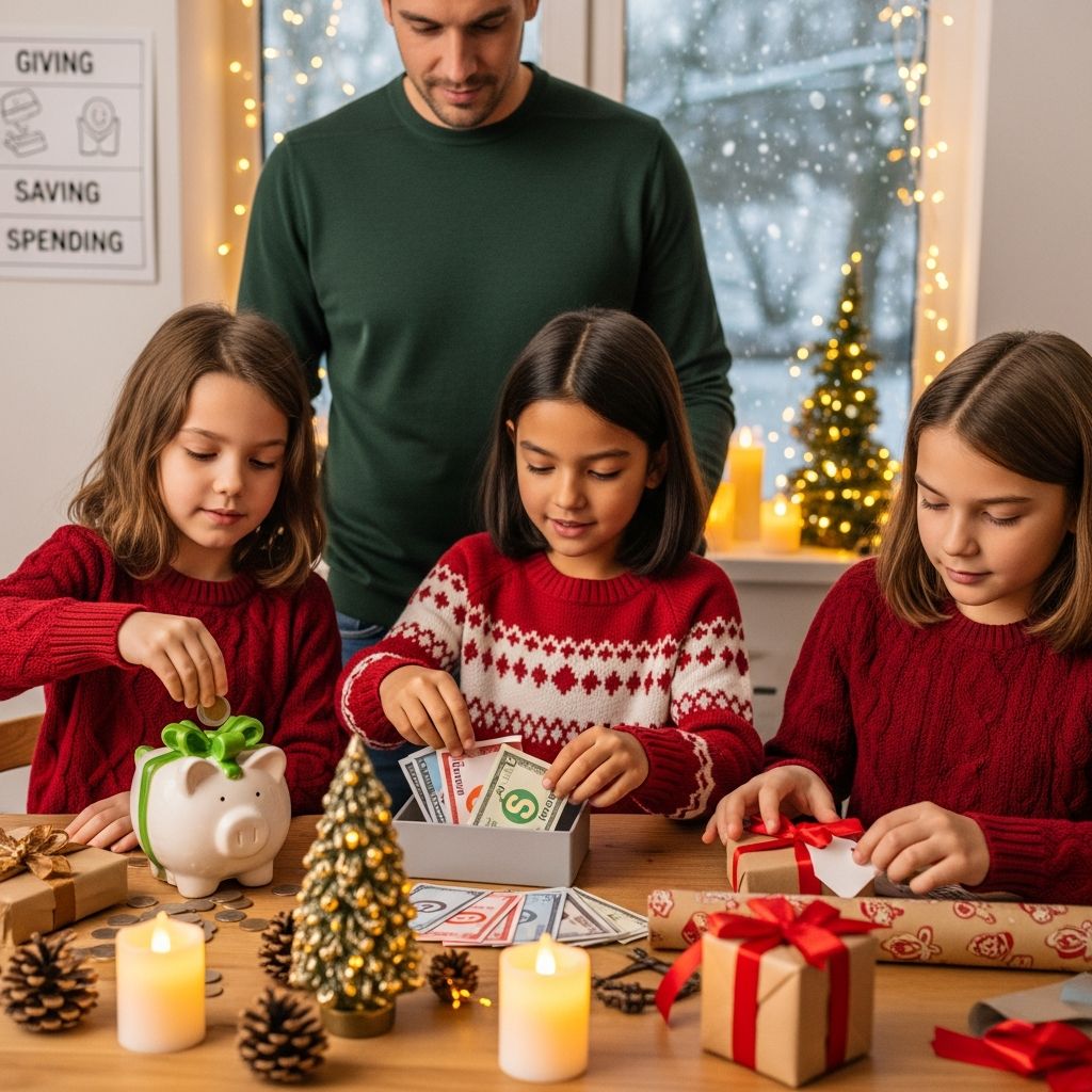 Turn holiday excitement into lifelong financial lessons by teaching kids budgeting, saving, and smart spending during festive times.