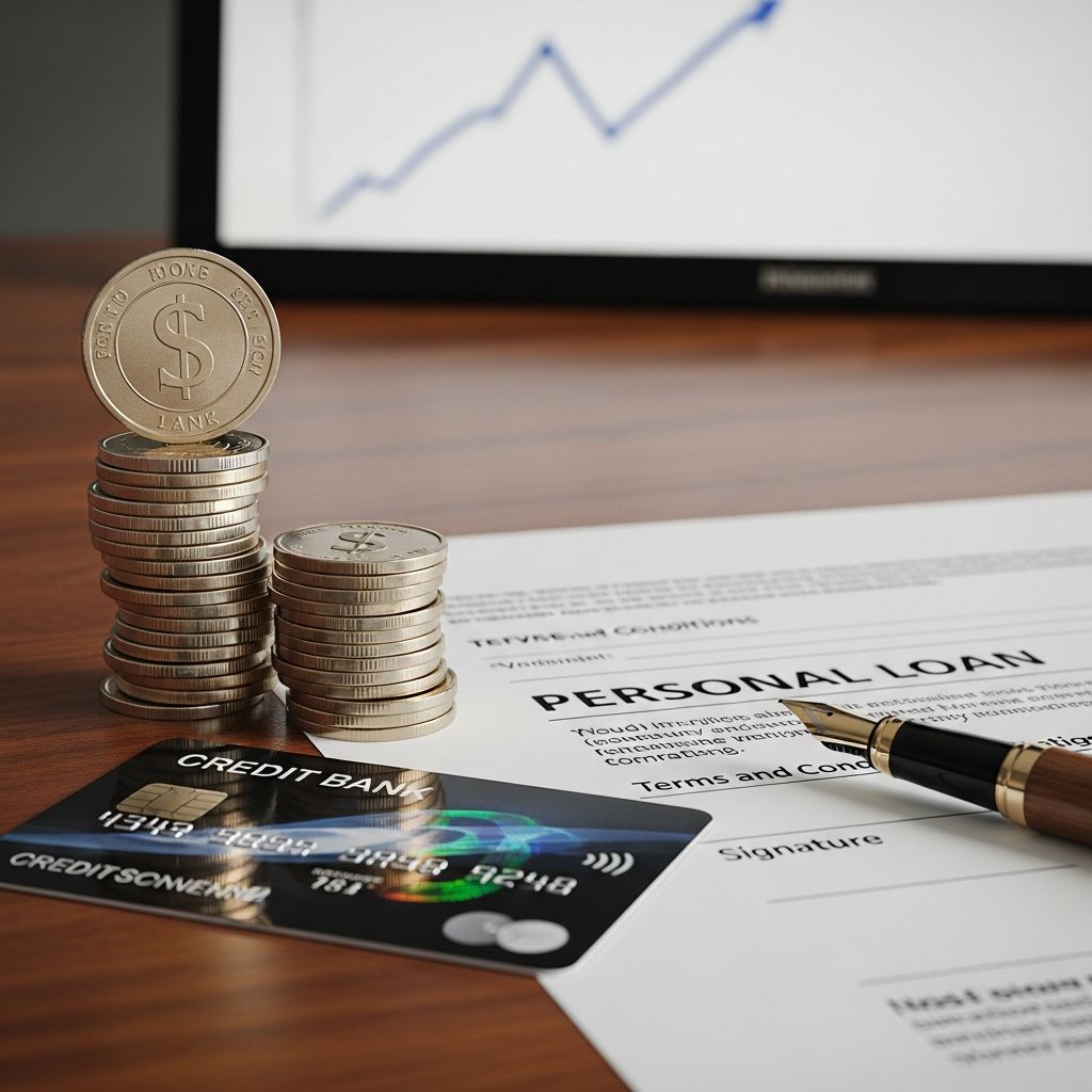 Strategically use personal loans to build credit history and improve your financial profile.