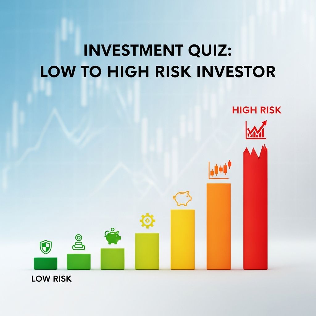 Discover your investor risk profile with this quiz: from no-risk conservative to high-risk aggressive strategies for smarter investing.