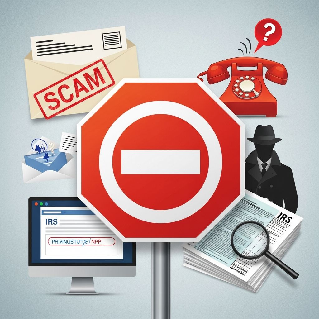 IRS Scam Warning Signs: 7 Ways To Protect Yourself Recognize IRS scam tactics, protect your identity, and safeguard your tax refund from fraudsters this season.