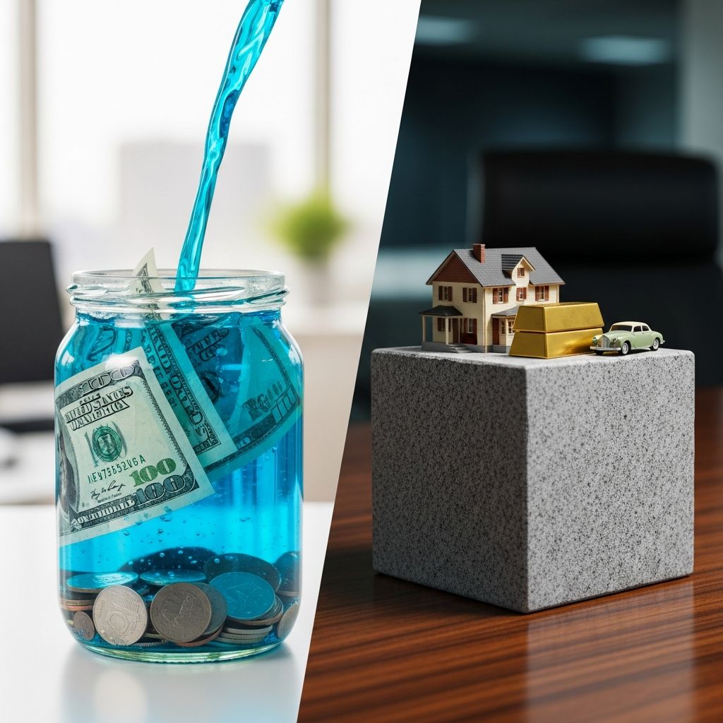 Understand the key differences between liquid and non-liquid assets to optimize your financial strategy and achieve long-term stability.