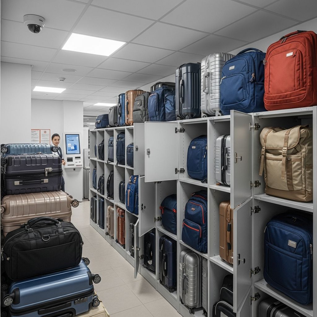 Discover smart, affordable ways to store your luggage at airports, hotels, and beyond while traveling light and saving cash.