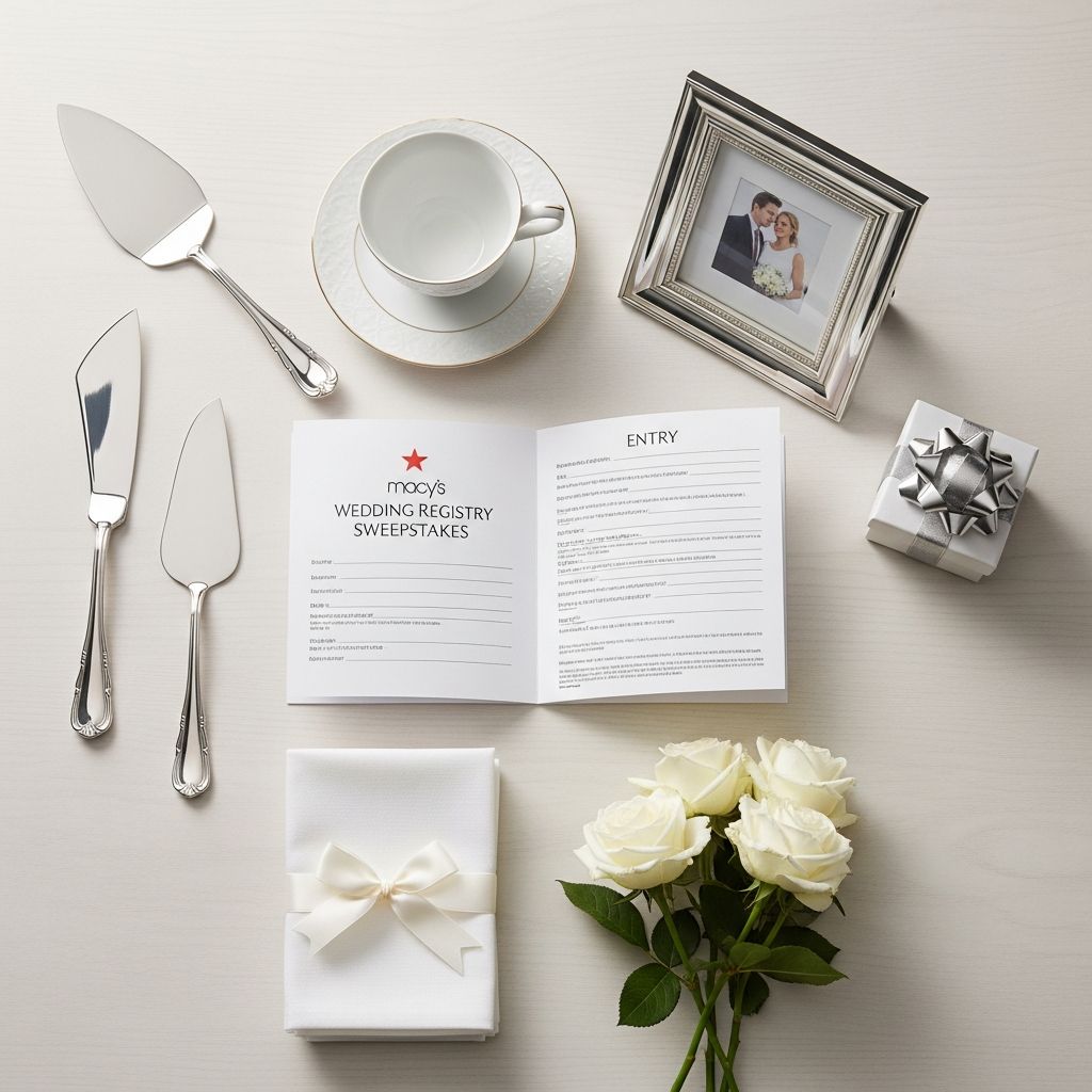 If you're engaged, create your Macy's wedding registry now to enter for a chance to win $5,000 in prizes and unlock exclusive perks.