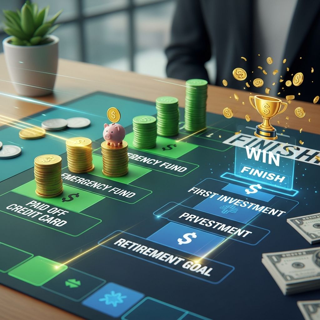 Turn saving into a fun, motivating game so you actually stick with it and hit your money goals faster.