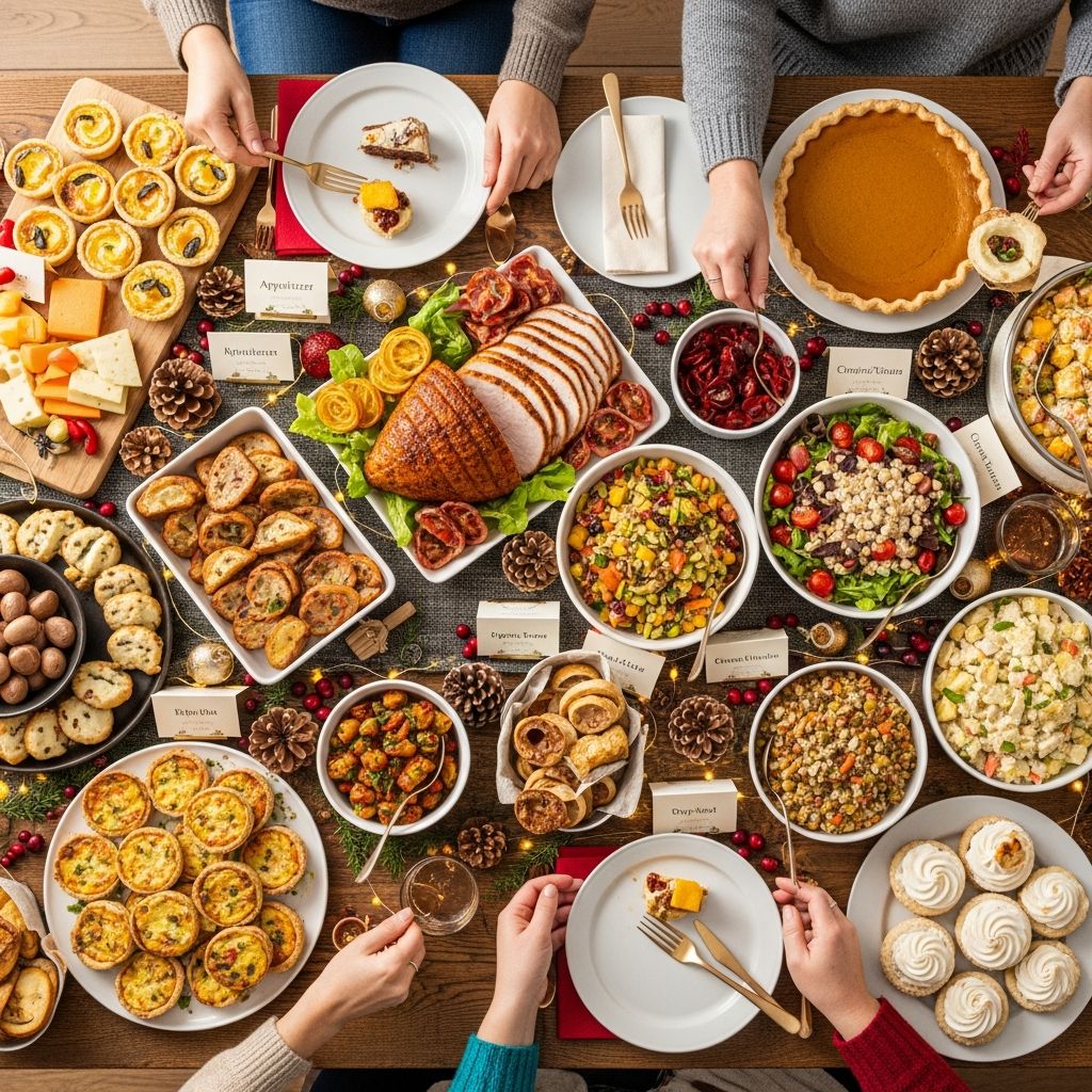 Master your holiday potluck with expert tips on planning, organization, food safety, and guest coordination for stress-free celebrations.