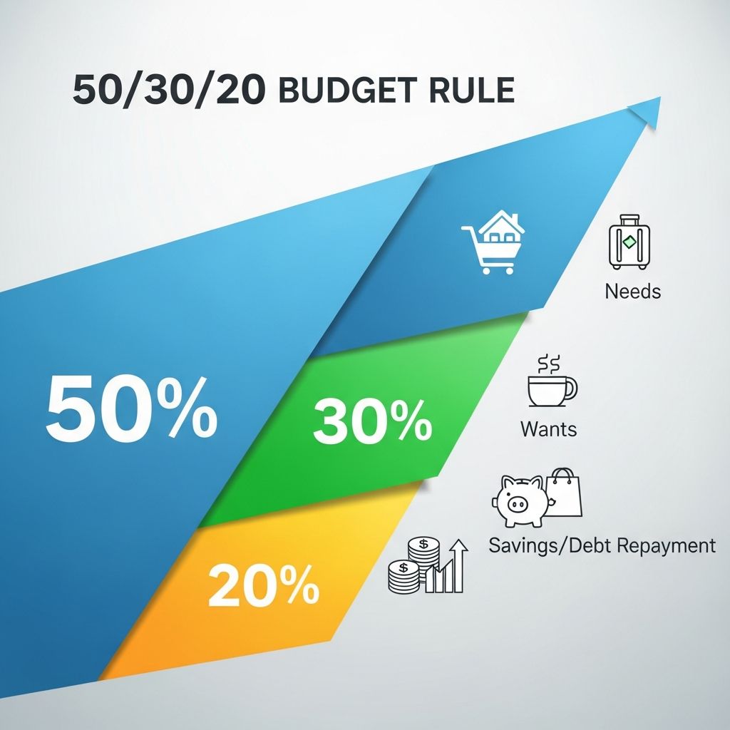 50/30/20 Budget Rule: 6-Step Plan To Control Your Money Learn how the 50/30/20 budget rule works, how to apply it to your income, and how to adjust it to reach your money goals faster.