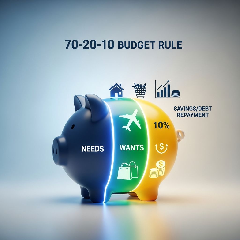 70-20-10 Budget Rule: A Simple Guide To Smarter Budgeting Learn how the 70-20-10 budget rule helps you simplify money management, save more, and reach financial goals with confidence.