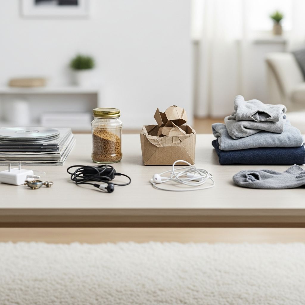 Use this focused minimalist decluttering list to clear visual clutter, regain calm, and create space for what truly matters.