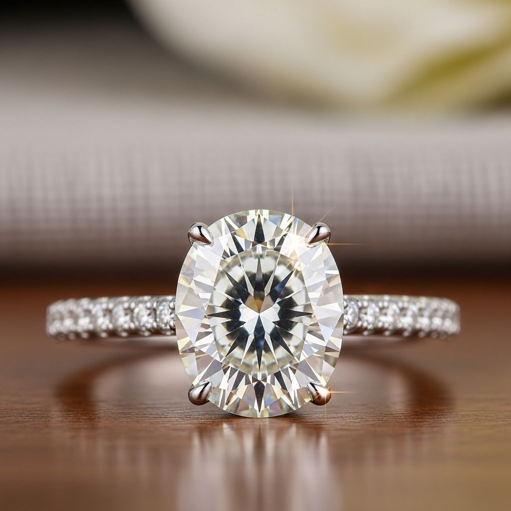 Discover why moissanite engagement rings offer diamond-like brilliance at a fraction of the cost, perfect for budget-savvy couples.