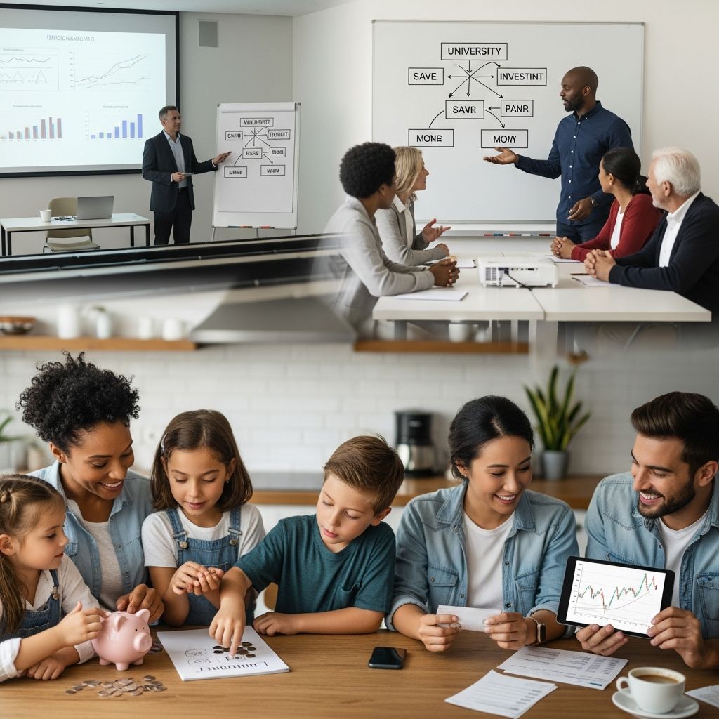 Discover everyday teachable moments to build strong financial literacy skills in children from toddlers to teens.