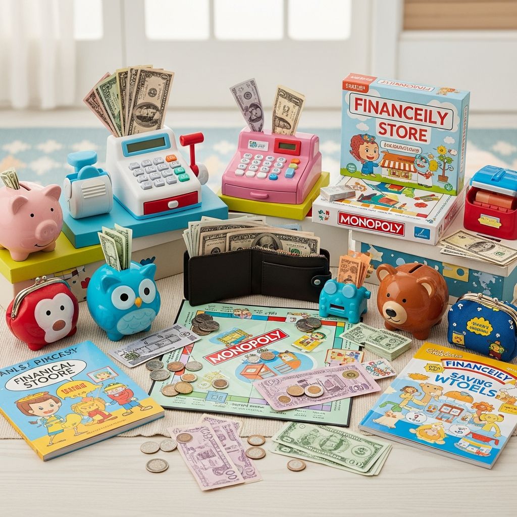 Discover 19 engaging gift ideas that make learning about money fun and rewarding for children.