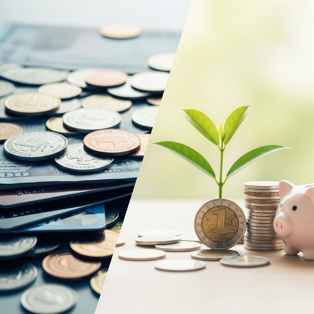 Life's unexpected curveballs force a couple to rethink their aggressive debt payoff plan: pay down debt faster or build an emergency fund first?