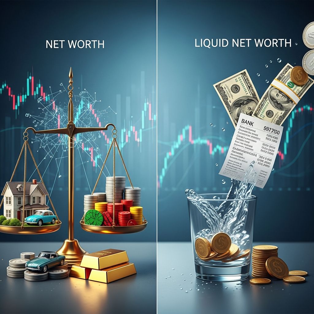 Net Worth Vs Liquid Net Worth: What It Means And Why It Matters Understand the difference between net worth and liquid net worth so you can track wealth, plan for emergencies, and reach money goals faster.