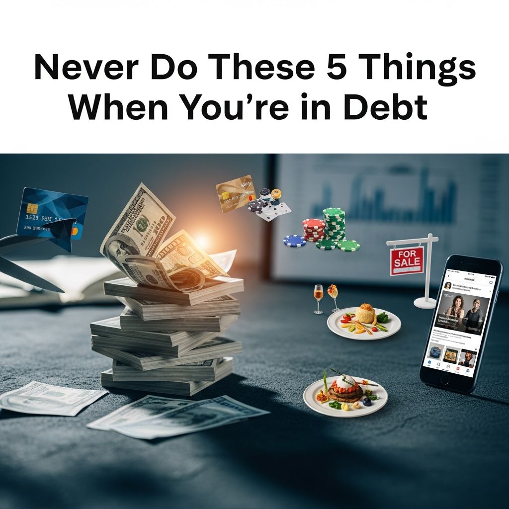 Avoid these critical mistakes that can trap you deeper in debt and derail your path to financial freedom forever.