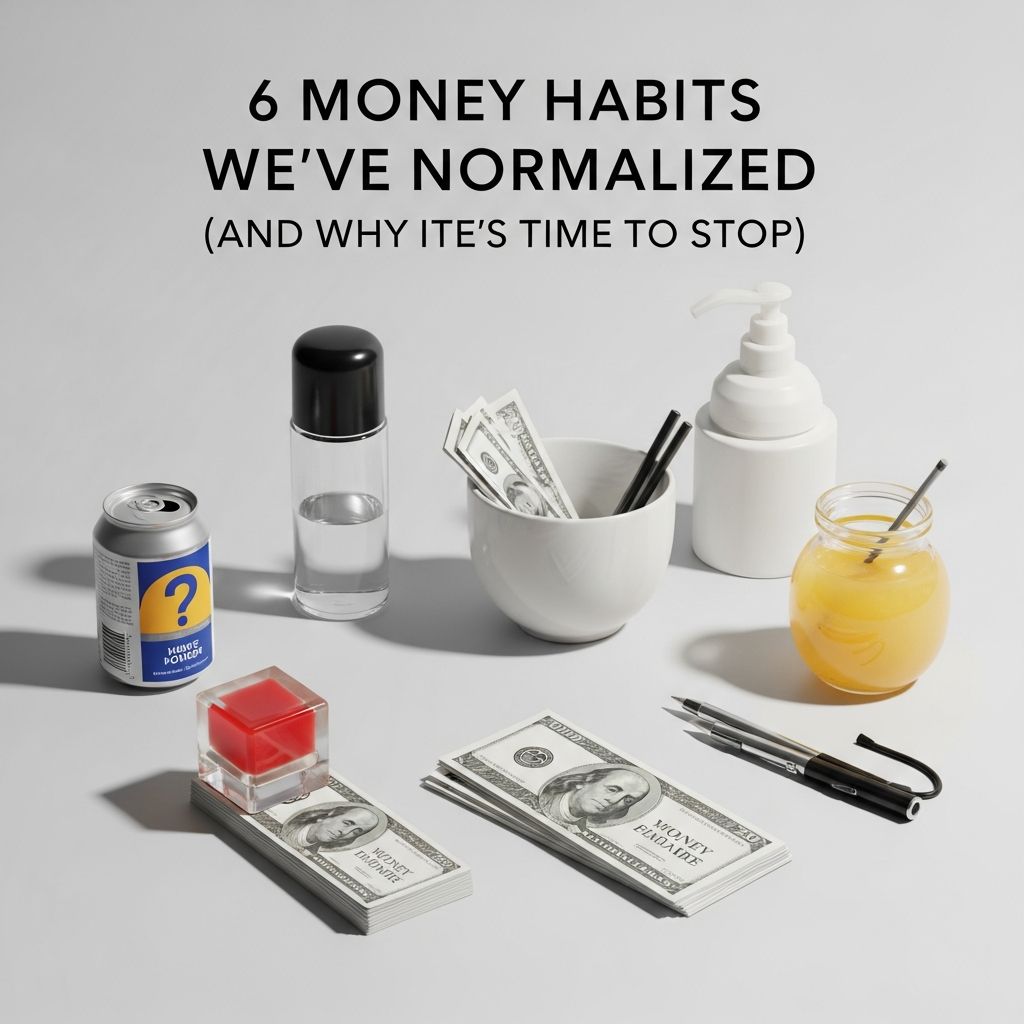 Discover six common money habits we've accepted as normal that are silently draining your wallet—and learn simple steps to break free today.