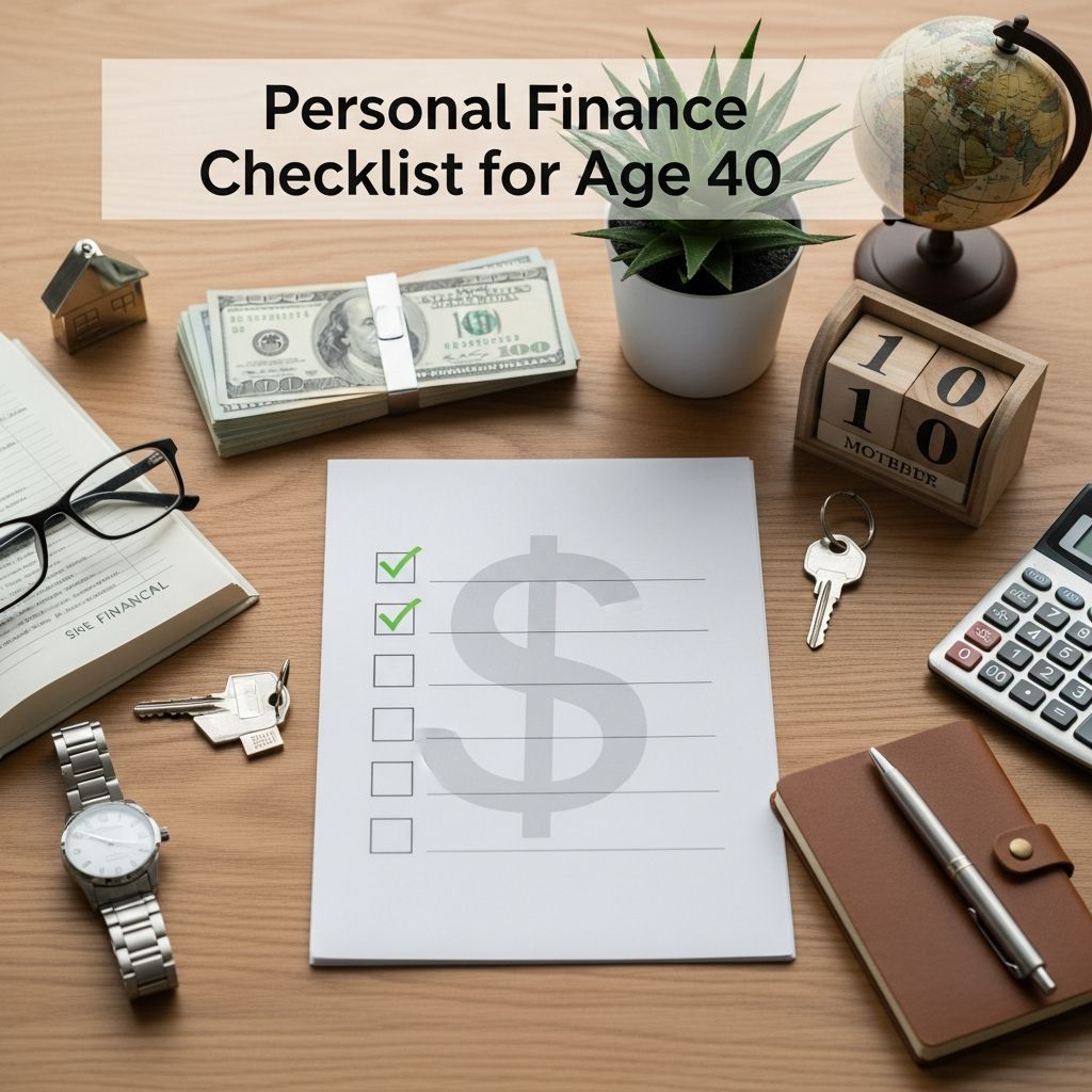 Essential financial steps for 40-year-olds to build wealth, reduce debt, and secure retirement.