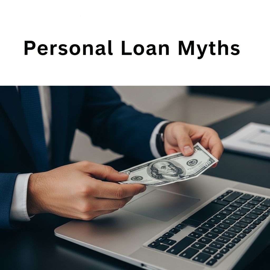 Debunking the top misconceptions about personal loans to help you borrow smarter and avoid costly mistakes.