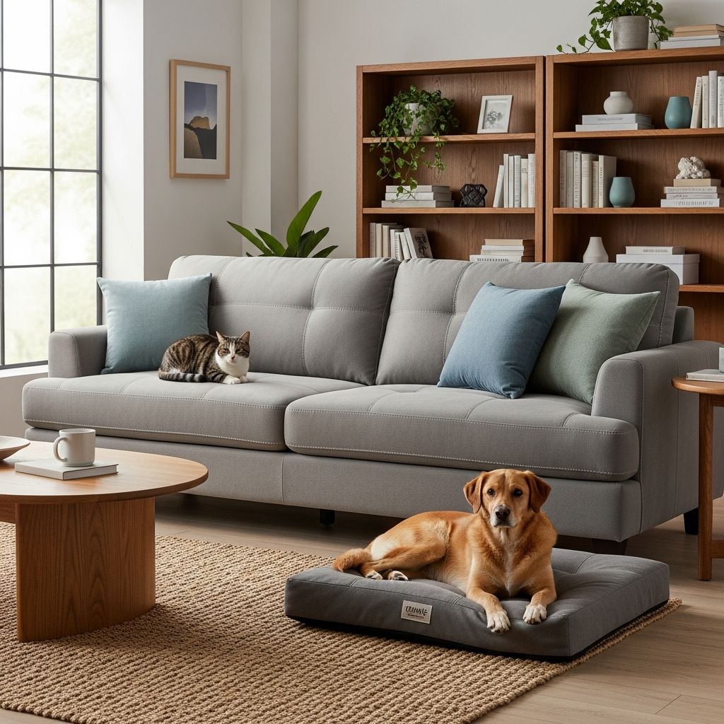 Protect your furniture from pet damage with stylish solutions that work.