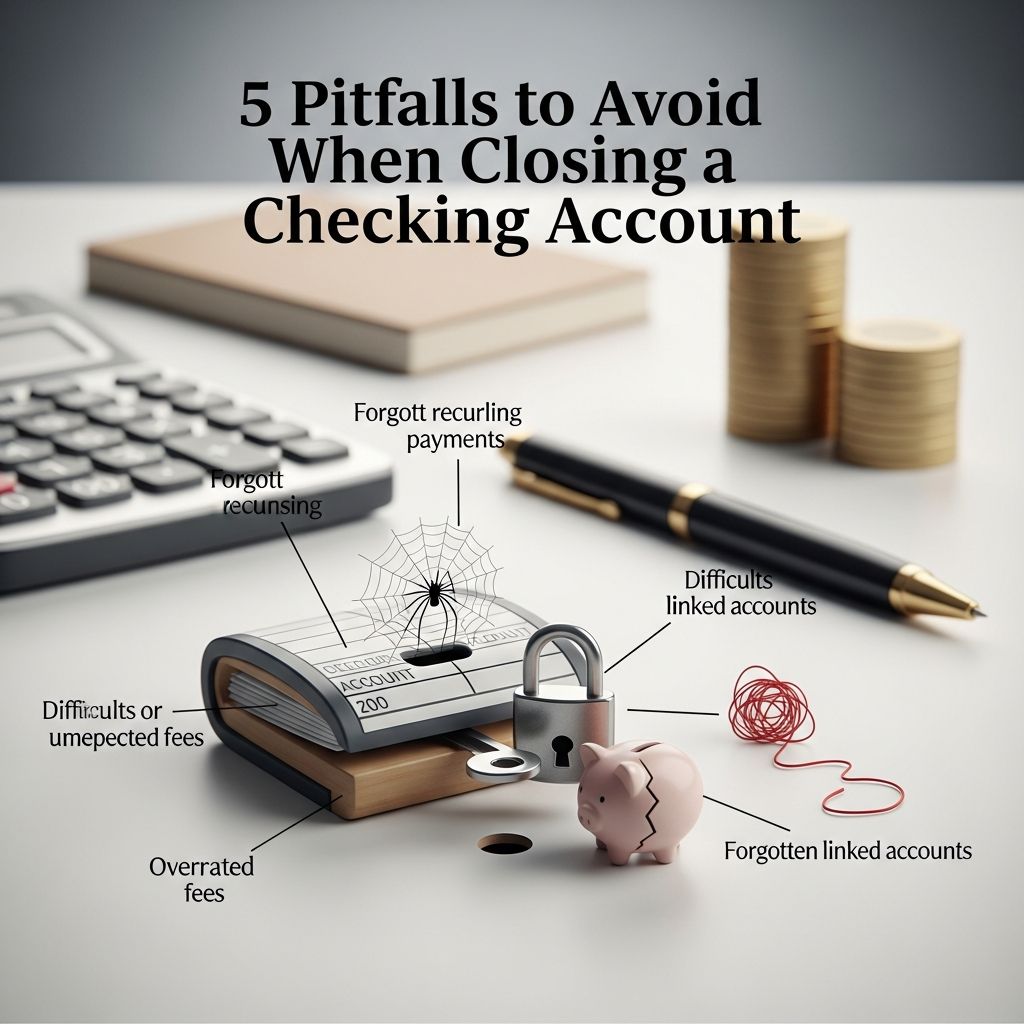 Closing a checking account seems simple, but small mistakes can trigger fees, missed payments and credit hassles.