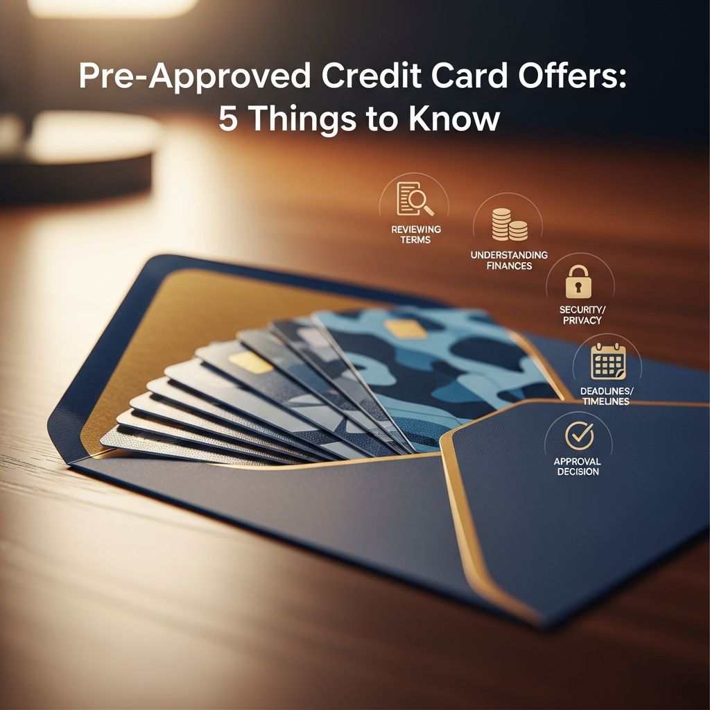 Discover 5 key insights on pre-approved credit card offers to decide whether to opt out or seize better deals amid junk mail.