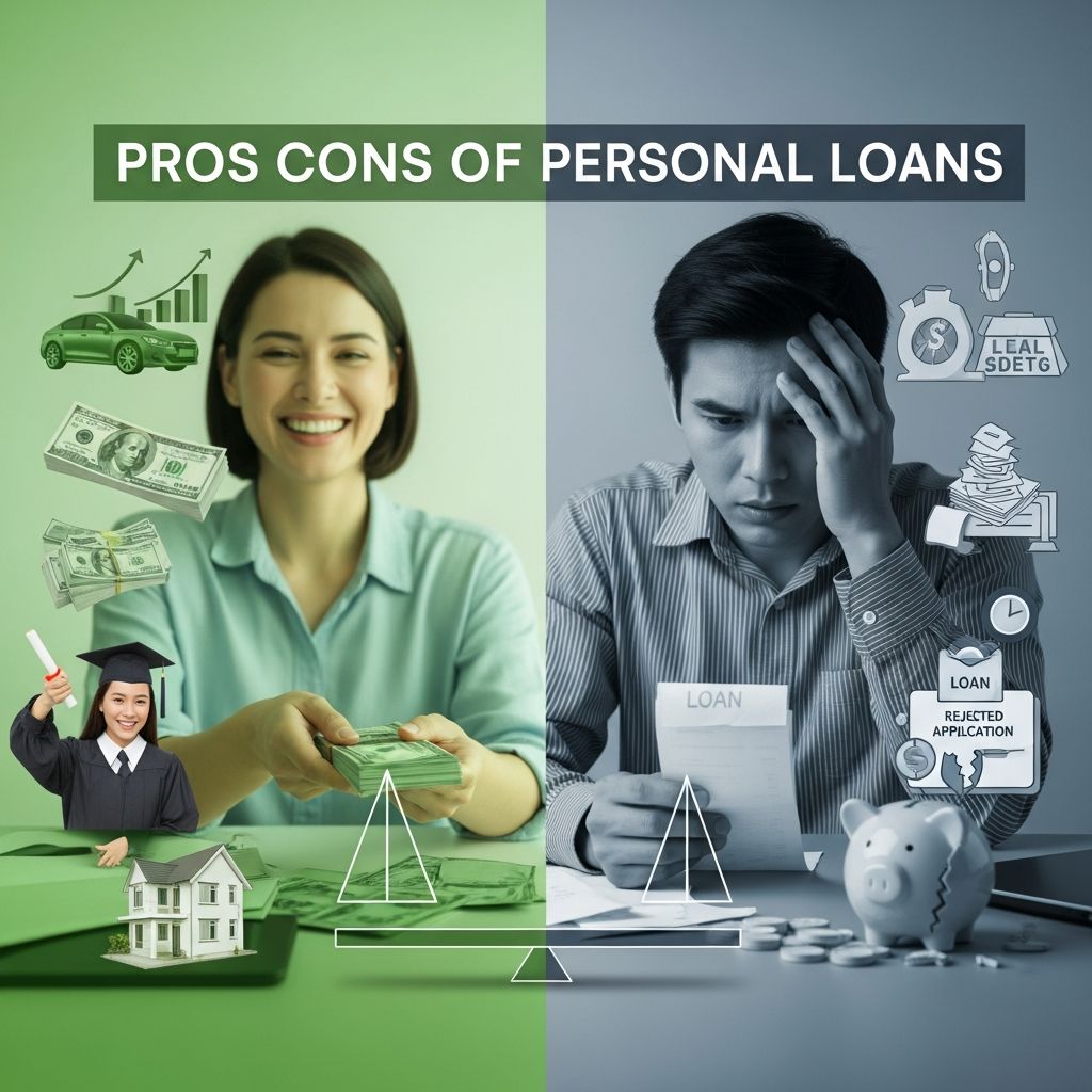 Uncover the key advantages and disadvantages of personal loans to make informed borrowing decisions for your financial needs.