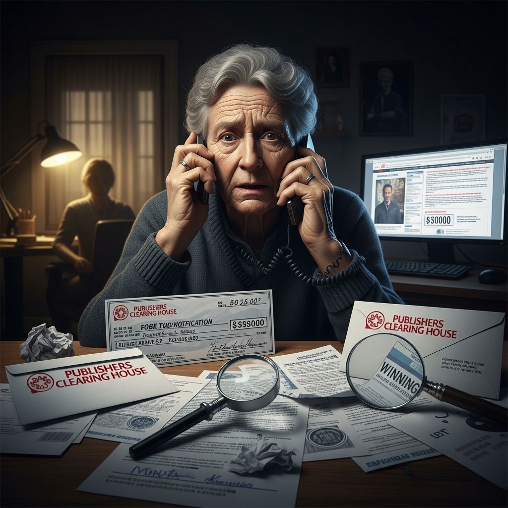 Publishers Clearing House Scam: 10 Signs To Spot And Avoid Learn how to spot and avoid Publishers Clearing House scams that trick people into paying fake fees for nonexistent prizes.