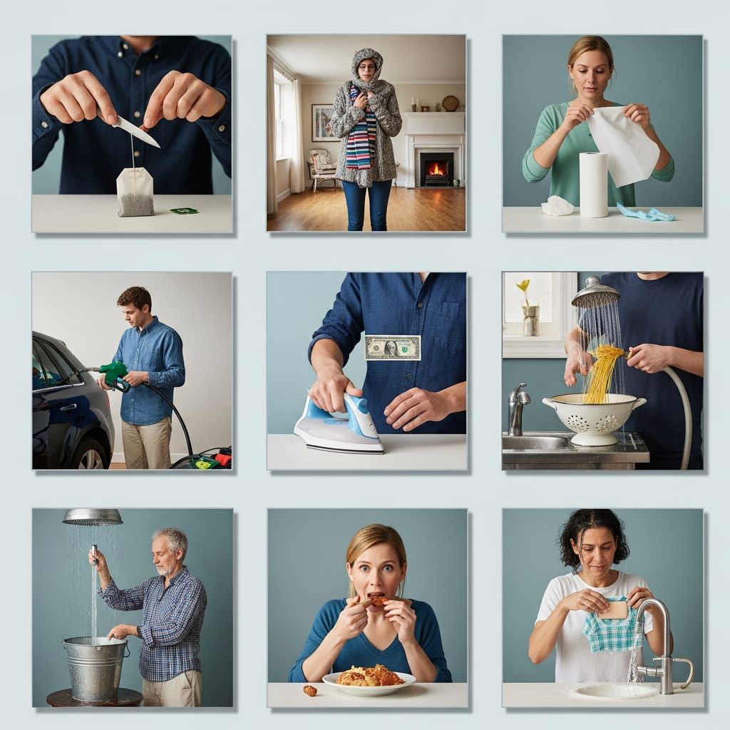 Discover the strangest, most extreme frugal hacks people use to slash expenses—from reusing floss to peeing in bottles.