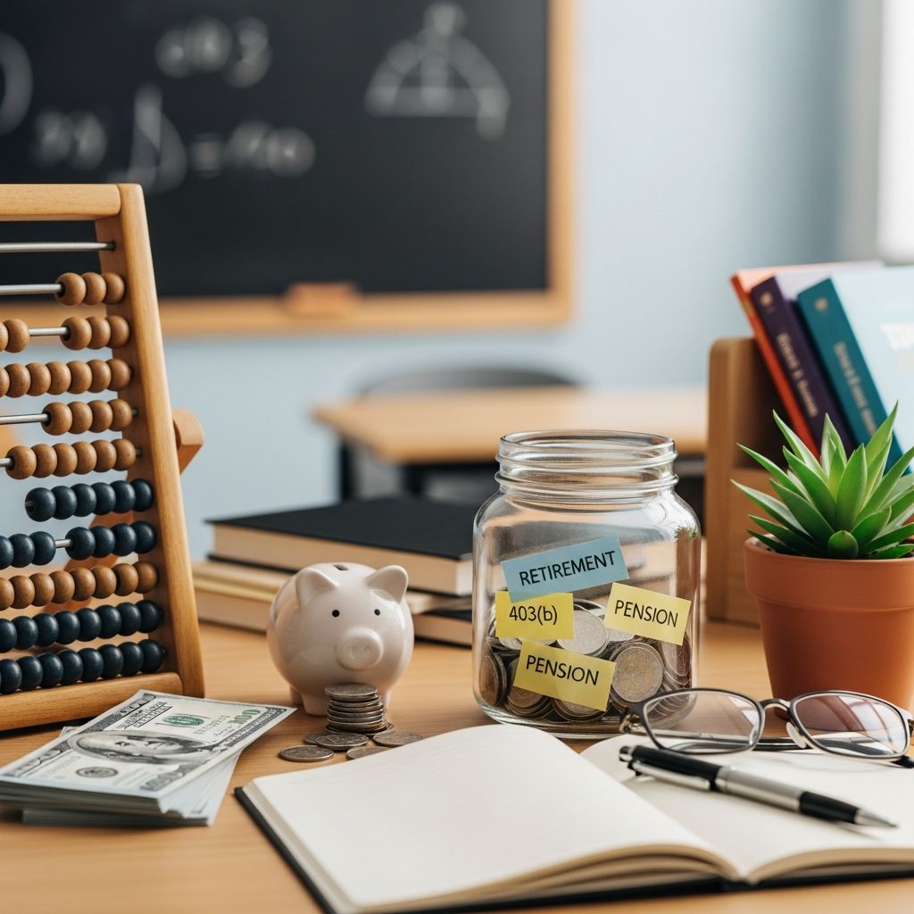 Practical strategies for teachers to build a secure retirement nest egg despite modest salaries and unique pension systems.