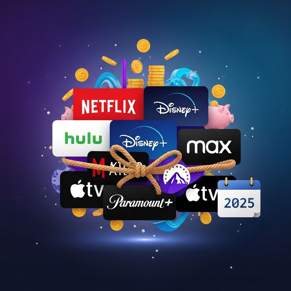 Cut streaming costs in 2025 with smart bundles: Save up to $30/month on Disney+, Hulu, Netflix, Max, and more.