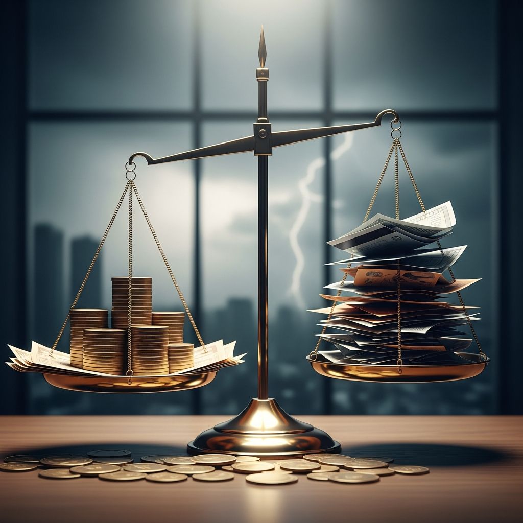 Facing recession fears? Learn expert strategies to balance saving money and paying off debt for financial security.