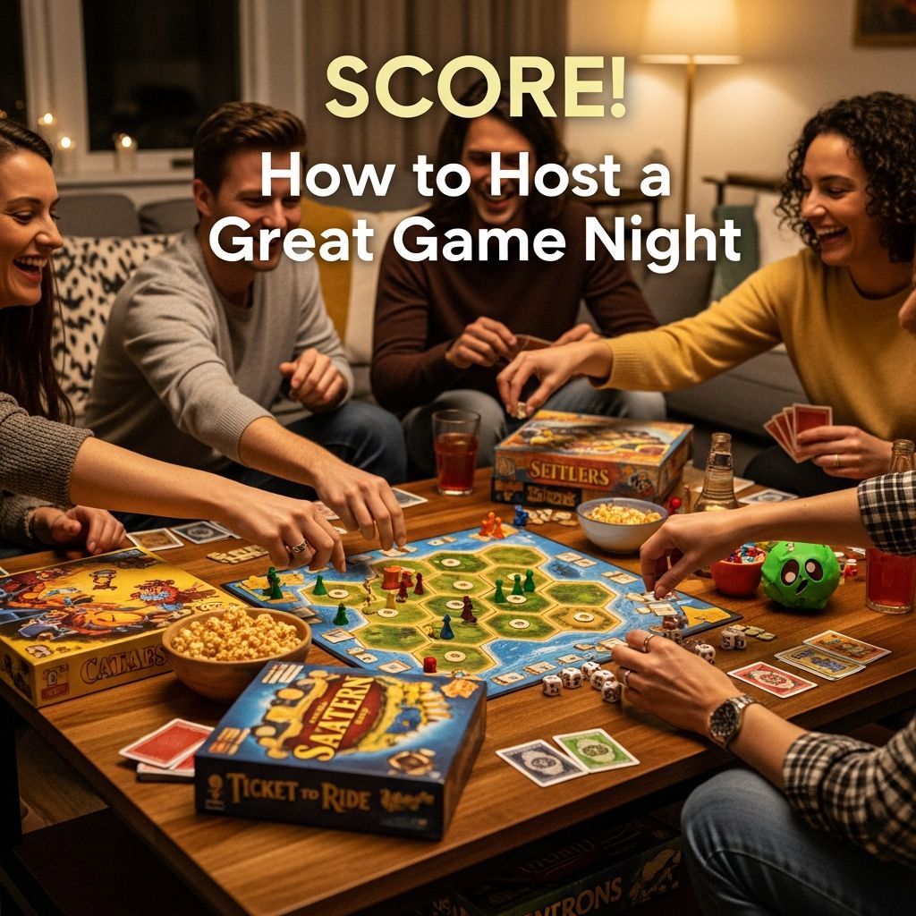 Master the art of hosting an unforgettable game night with smart planning, crowd-pleasing games, easy food ideas, and stress-free tips for fun evenings.