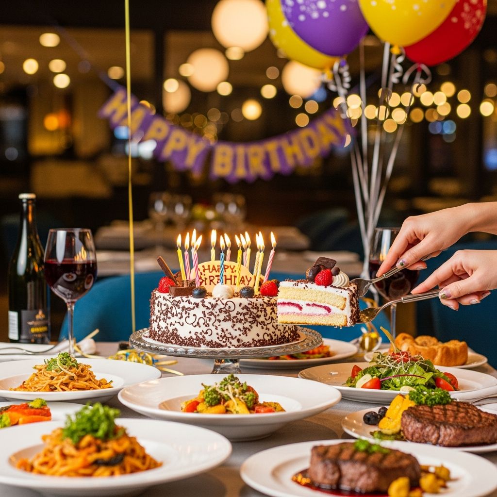 Unlock free meals, desserts, and exclusive perks at top chains by joining rewards programs for your special day.