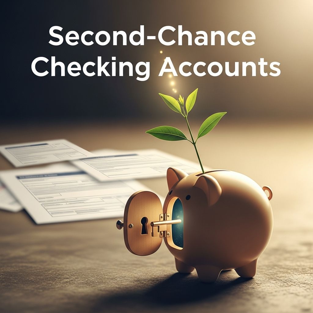 Rebuild your banking history with second-chance checking accounts designed for those denied traditional accounts.