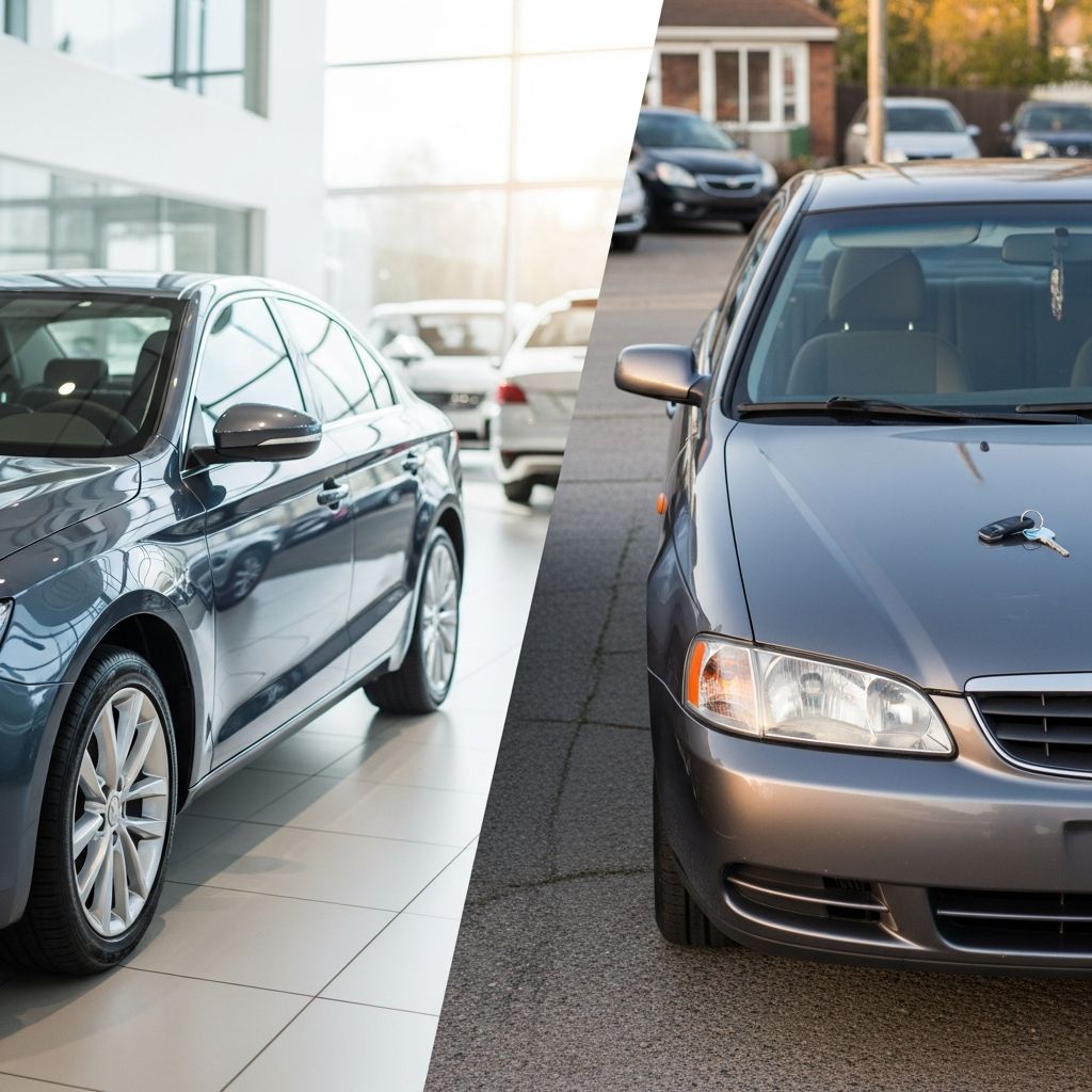 Learn how to decide between buying a new or used car by comparing costs, pros and cons, and key money questions.
