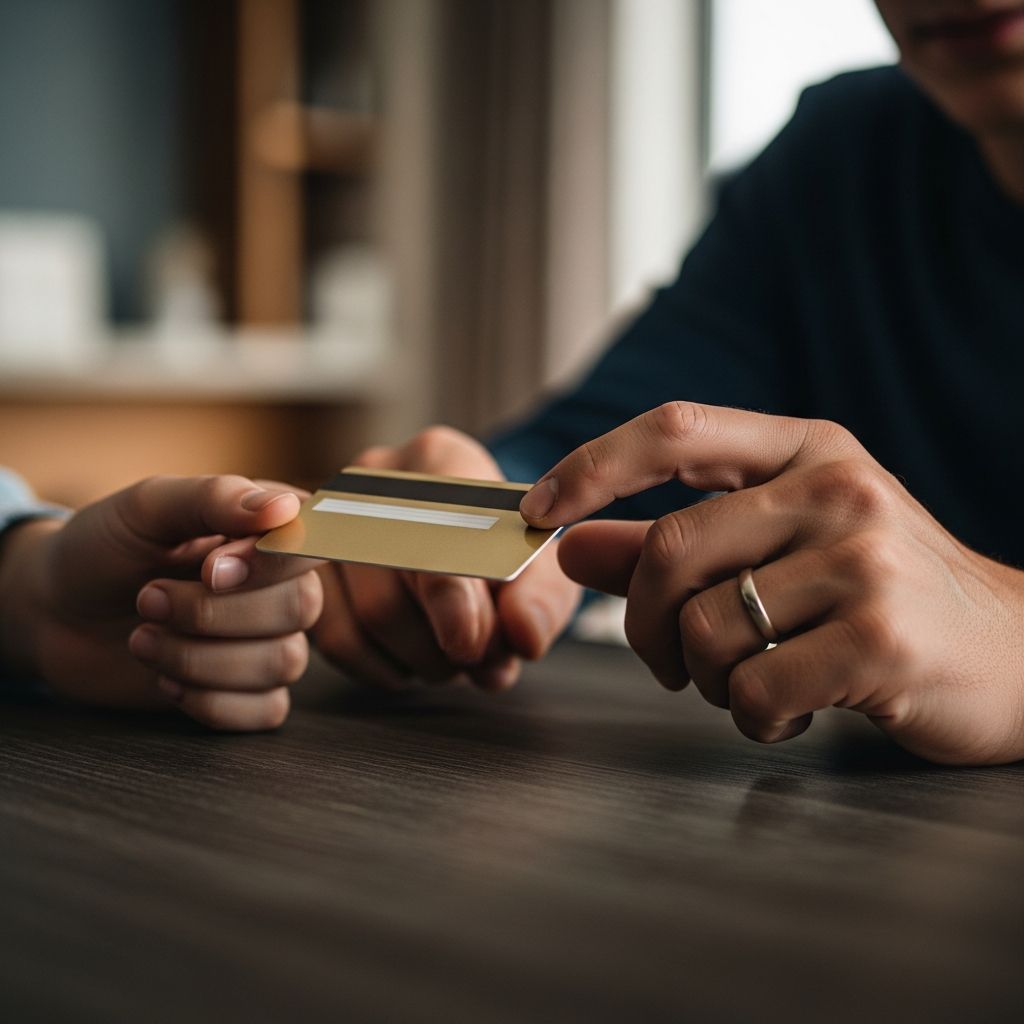 Weigh the risks and rewards of cosigning your teen's credit card to help build their credit responsibly without damaging your own.