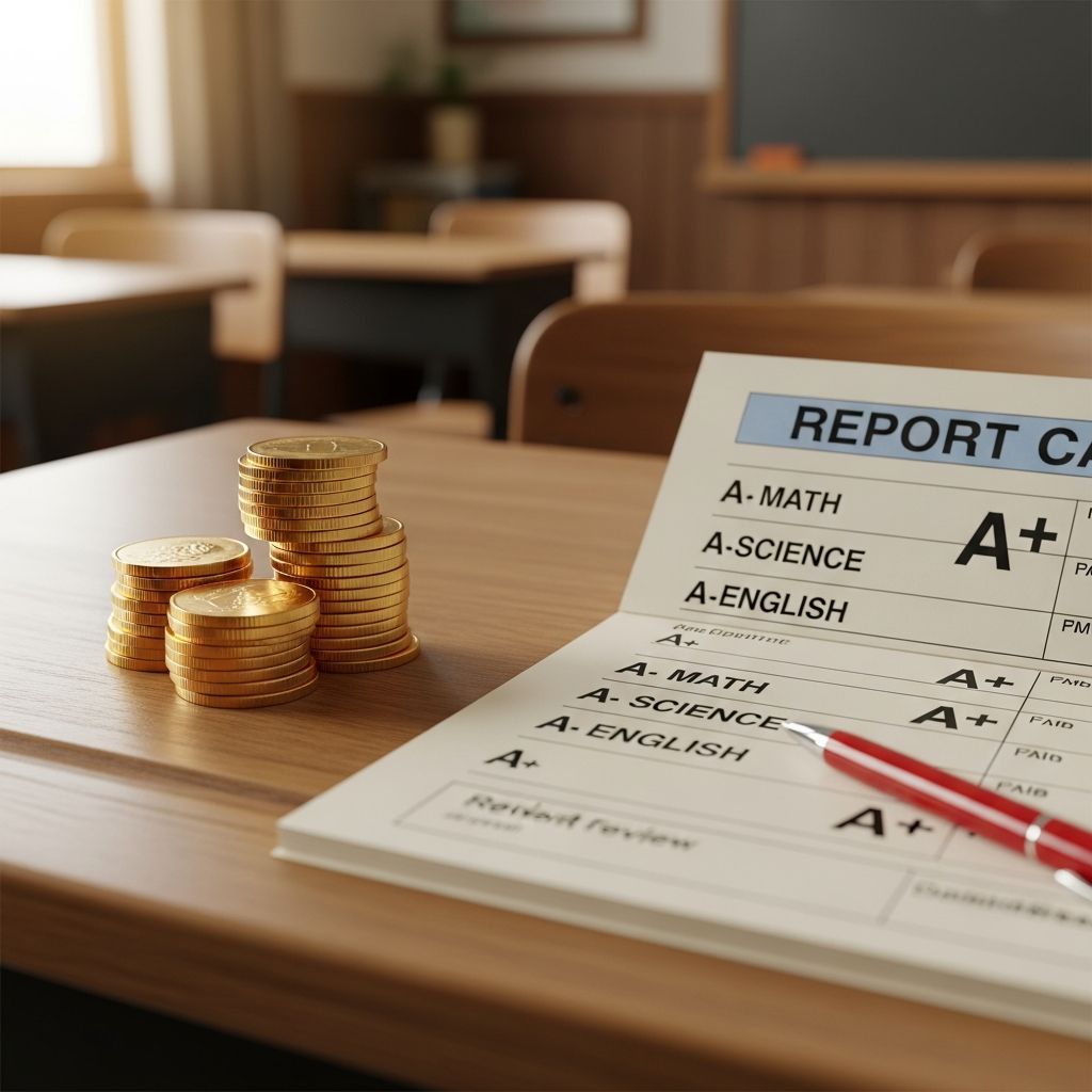 Explore the pros, cons, research, and smarter alternatives to paying kids for good grades to foster true motivation.